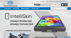 Desktop Screenshot of custommounts.com